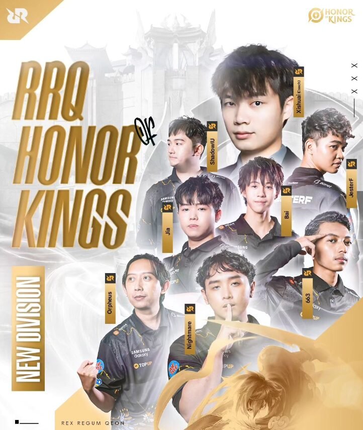 RRQ Umumkan Roster Honor of Kings, Siap Beraksi Di Scene Baru